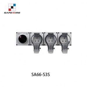 Safewire SA66-S3S Waterproof Electrical Socket