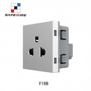 Safewire F18B 45*45mm Euro American Adaptor Euro American Jack