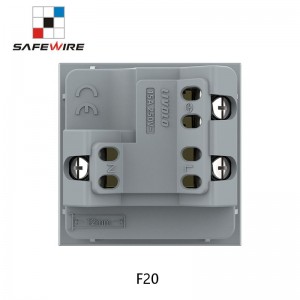 Safewire F20 Electrical outlet Socket Modules