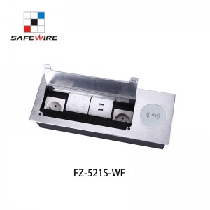 Safewire FZ-521S-WF Power Extension Socket Modular Wire Horizontal Power