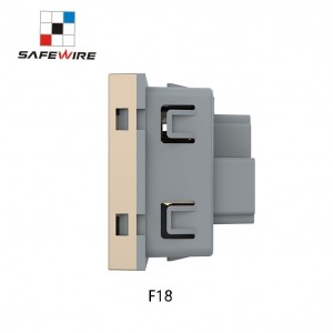 Safewire F18 45*45mm Euro American Adaptor Euro American Jack