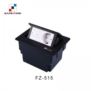 Safewire FZ-515W 45*45mm Modules Surface Mount Socket