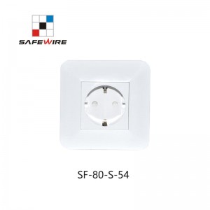 Safewire SF-80-S-54 Schuko Power Cable Plug Pop up Desktop Socket USB Switch Socket