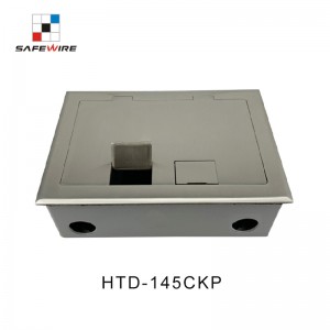 Safewire HTD-145CK/CKP Floor socket outlet access floor boxes carpet box TUV CE certificated EV charging station