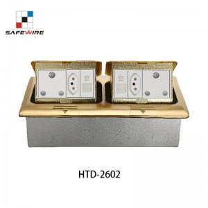 Safewire HTD-2602 Socket Outlet Outdoor Box Floor Box Cavity Floor Boxes