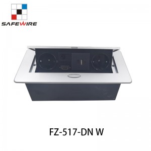 Safewire FZ-517DN W Slow Pop up Table Socket Official Furniture Socket 45mm socket