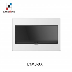 Safewire LYM3-4 Metal Housing Distribution Box BLACK