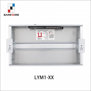 Safewire LYM1-12 Metal Housing Distribution Box BLACK