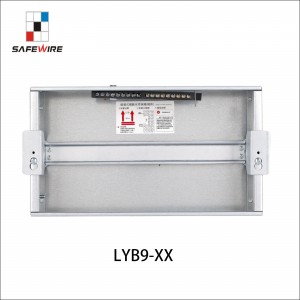 Safewire LYB9-16 Metal Housing Distribution Box BLACK