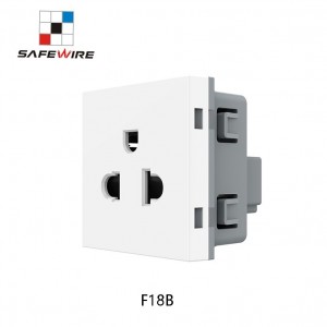 Safewire F18B 45*45mm Euro American Adaptor Euro American Jack