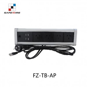 Safewire FZ-TB-A  Clamped desktop cabinet  PDU socket