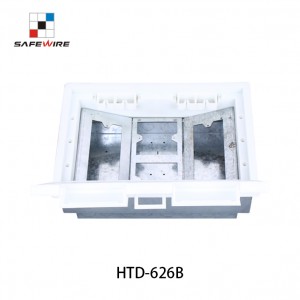 Safewire HTD-626B access floor boxes TUV CE certificated cavity floor boxes EV charging station