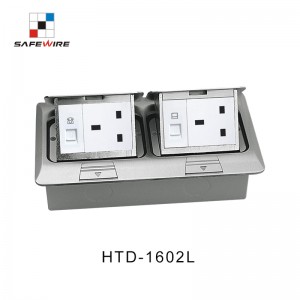 Safewire HTD-1602/1602L Service outlet box Junction Box carpet box EV charging station