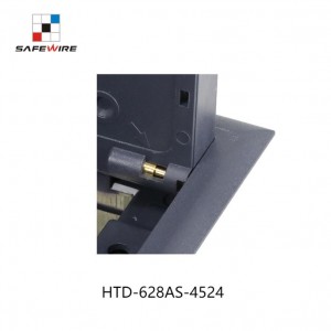 Safewire HTD-628AS-4524 TUV CE certificated access floor boxes cavity floor boxes EV charging station