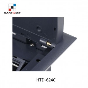 Safewire HTD-624C TUV CE certificated access floor boxes cavity floor boxes EV charging station