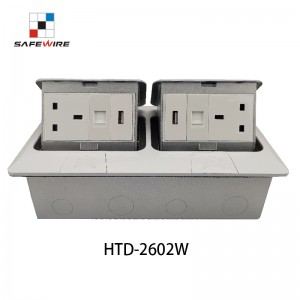 Safewire HTD-2602W Floor box Junction Box carpet box EV charging station