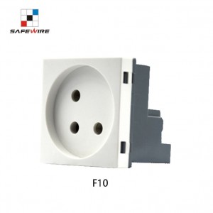 Safewire F10 15000 Pull out Plug Number 16A Israel Socket / Israel Receptale PC Material