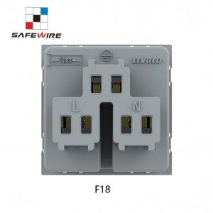 Safewire F18 45*45mm Euro American Adaptor Euro American Jack