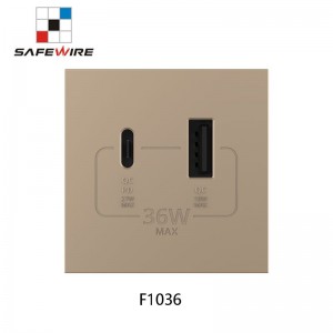 Safewire F1036 36w usb type A+type C