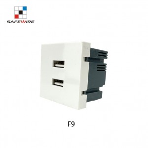 Safewire F9 2.1A Dual port USB Charger