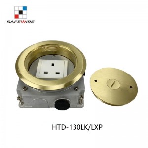 Safewire HTD-130LK/LXP Raised screed concrete carpet floor boxes floor socket hatches floor box