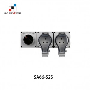 Safewire SA66-S2S  Waterproof Electrical Socket