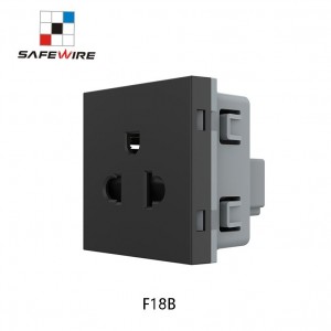 Safewire F18B 45*45mm Euro American Adaptor Euro American Jack