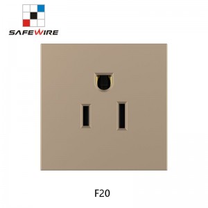 Safewire F20 Electrical outlet Socket Modules