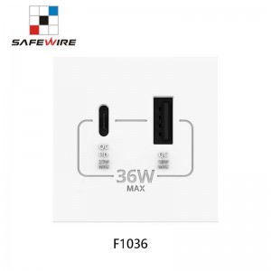 Safewire F1036 36w usb type A+type C