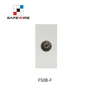 Safewire F50B-F TV socket Female Modules/Single Male TV Socket