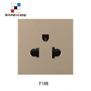 Safewire F18B 45*45mm Euro American Adaptor Euro American Jack