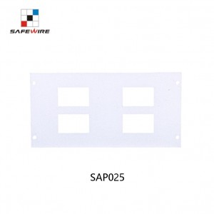 Safewire SAP025 22.5*45mm Single Port 90 Degree Shutter