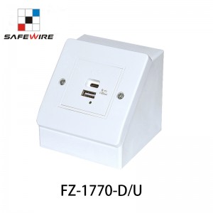 Safewire FA-1770-D Desktop Extension data Socket with USB Type c Power Board