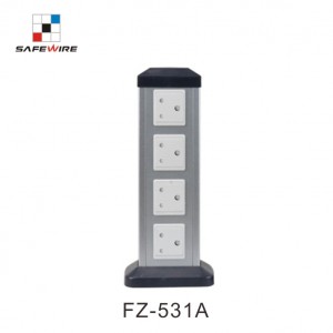 Safewire FZ-531A Stainless floorbox Power box underfloor bottom boxes EV charging station