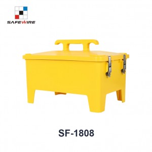 Safewire SF-1808 waterproof 24 ways IP65 distribution box portable box for CEE plug and socket