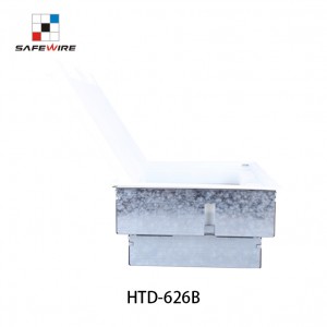 Safewire HTD-626B access floor boxes TUV CE certificated cavity floor boxes EV charging station