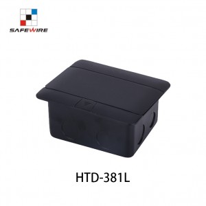 Safewire HTD-381L Underfloor bottom boxes Junction Box floor socket outlet EV charging station