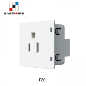 Safewire F20 Electrical outlet Socket Modules