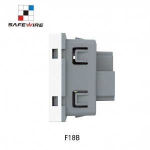 Safewire F18B 45*45mm Euro American Adaptor Euro American Jack