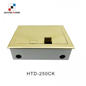 Safewire HTD-145CK/CKP Floor socket outlet access floor boxes carpet box TUV CE certificated EV charging station