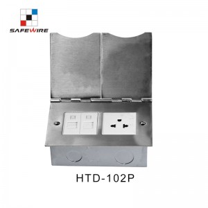 Safewire HTD-102/102P Cable managment Junction Box carpet box EV charging station