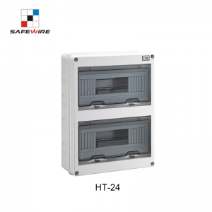 Safewire HT-15 IP65 15way On-wall installation Waterproof Distribution Box safety High performance distribution box