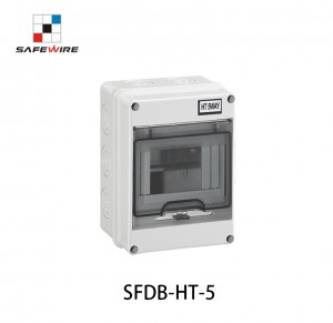 Safewire HT-15 IP65 15way On-wall installation Waterproof Distribution Box safety High performance distribution box