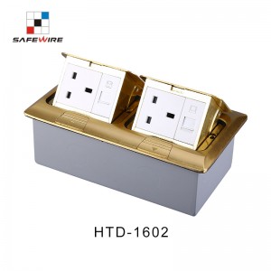 Safewire HTD-1602/1602 L Service outlet box Junction Box carpet box EV charging station