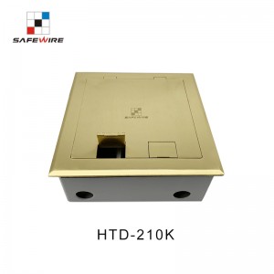 Safewire HTD-210K/KP Cable management Cavity floor boxes floor socket outlet EV charging station