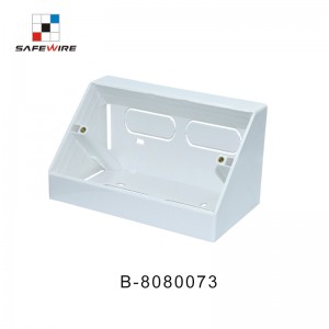 Safewire B-8080073 80*80*40mm PVC Flame Retardant Bottom Box