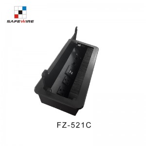 Safewire FZ-521C USB Charger Flip up Desktop Socket AV Desktop Box