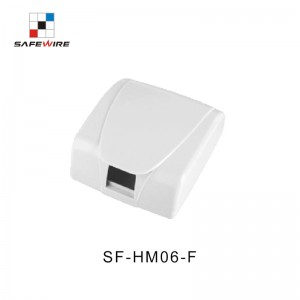 Safewire SF-HM06-F IP55 waterproof box PP+sillicone seal brown