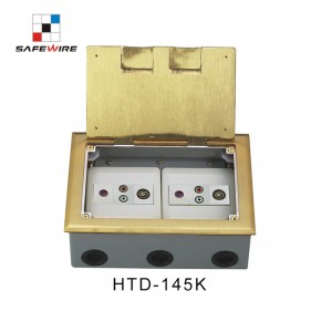 Safwire HTD-145K/KP Carpet box TUV CE certificated access floor boxes service outlet box EV charging station