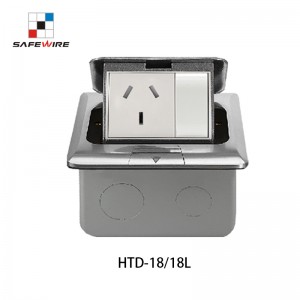 Safewire HTD-18/18L Floor socket outlet Junction Box carpet box EV charging station